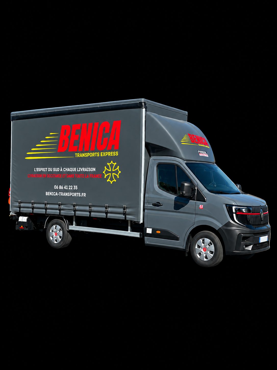 La camionnette 20 m³ de BENICA Transports Express